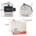 thumbnail image 6 of Gogo Hand Tally Counter, Handheld 4 Digit Track and Field Lap Counter, Manual Mechanical Clicker for Row, People and Knitting, 6 of 8