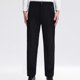 thumbnail image 1 of Pantalones largos para hombre, informales, transpirables, de exterior, de color sólido, con cremallera, bolsillo, pierna recta, deportivos, de poliéster., 1 of 9