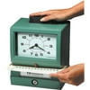Acroprint, ACP011070400, Manual Heavy-duty Time Clock, 1 Each, Green