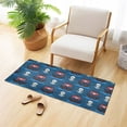 thumbnail image 6 of Haosy Pirate Ship and Skull Bathroom Rugs Non Slip Absorbent Soft Plush Quick Dry Bath Mat, 39"x20", 6 of 8