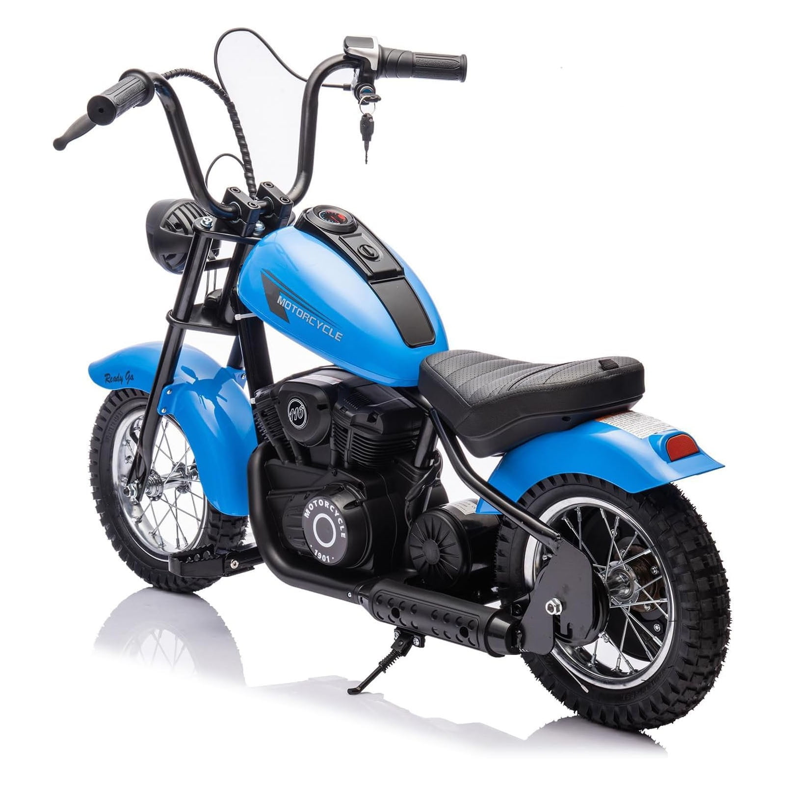 M optimized 24V 250W Kids Electric Dirt Bike Electric Motorcycle with 2 Speed Up to 14 MPH, 60 Min Ride Time, LED Light, Off-Road Dirt Bike for Boys & Girls Ages 6-12