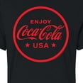 thumbnail image 3 of Coca-Cola - Enjoy Coca Cola USA - Juniors Cropped Pullover Hoodie, 3 of 5