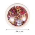 thumbnail image 4 of 4 Boxes Nail Sequins Manicure Charm Assorted Diamond Bead Nails Rhinestone Nail Art Stickers Decorations DIY Accessories, 4 of 8