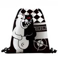 thumbnail image 1 of Mochila con cordón Danganronpass, bolsa de gimnasio con impresión 3D de anime, 1 of 2
