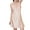 Gold, variant on Tnhcen Summer Women's Fashion Silky Silk Pajama Lace Neck Sleeveless Pjs Sexy Nightdress Homewear S-XL
