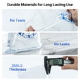 thumbnail image 5 of Ecojoy Ice Bags 10lb Drawstring 100 Count Ice Bags Ice Machine, Heavy-duty Reusable Ice, 5 of 7