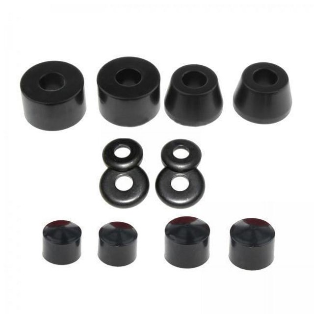 Juego De 5 Arandelas De Repuesto Para Bujes De Monopatín, Kit De Reconstrucción De Longboard, Color Negro