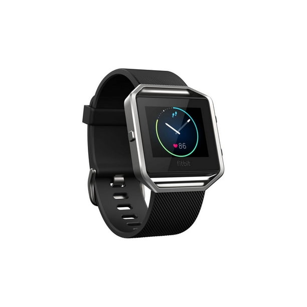 Fitbit Blaze Smart Watch Activity Fitness Tracker with Heart Rate Monitor - Black - Large