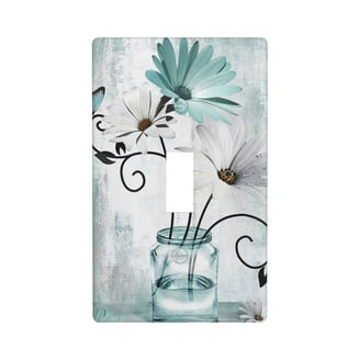 Harry Potter Deathly Hallows Light Switch Cover - Plastic Decorative Toggle Plate For Wall Decor