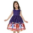 thumbnail image 5 of 3-9Y Girls Christmas Dress Fancy Halloween Festival Party Costume, 5 of 6