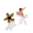 thumbnail image 7 of SOHI Green Gold-Plated Artificial Stones-Studded Jewellery Set, 7 of 7