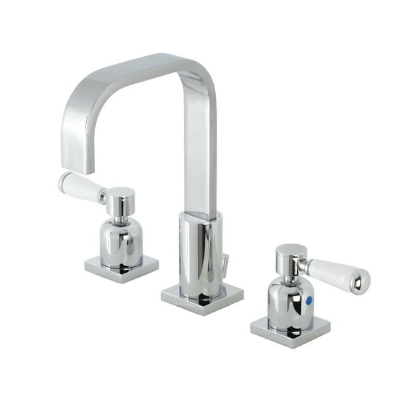 Fauceture FSC8961DPL Paris Widespread Bathroom Faucet with Pop-Up Drain, Polished Chrome