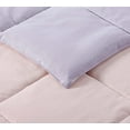 thumbnail image 5 of Laura Hart Kids Solid Blush and Lavender Reversible 3 Piece Full/Queen Comforter Set, 5 of 5