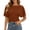 A-Coffee159, variant on Womens Blouse Boat Neck Dolman Short Sleeve Knit Top Side Ruched Slim Lightweight Comfort Casual Elegant Office Top