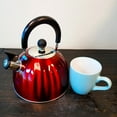 thumbnail image 3 of Mr. Coffee Twining 2.1 Qt. Pumpkin Tea Kettle - Red, 3 of 10