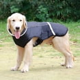 thumbnail image 3 of Ropa para perros con botones para mantener el calor y evitar salpicaduras ropa acolchada de algodón para perros, 3 of 5