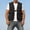 Black, variant on Men's Utility Vest Solid Color Multi-Pocket Sleeveless Hoodless Zip-Up Lightweight Breathable Summer Casual Tops Everyday Vest