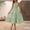 Green, variant on Wedding Guest Summer Dresses for Women 2026 Corset Maxi Sleeveless Ruffle Floral Beach Green Smocked Strapped Swing Tiered A-Line Sundress L