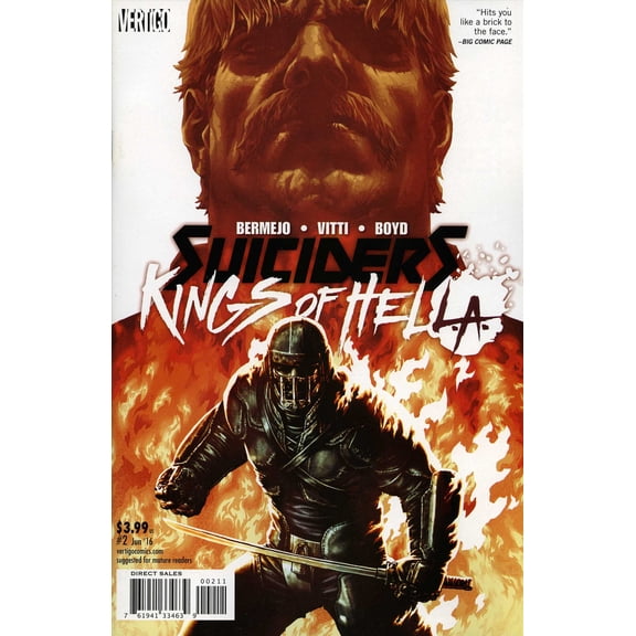 Suiciders: Kings of HelL.A. #2 VF ; DC/Vertigo Comic Book