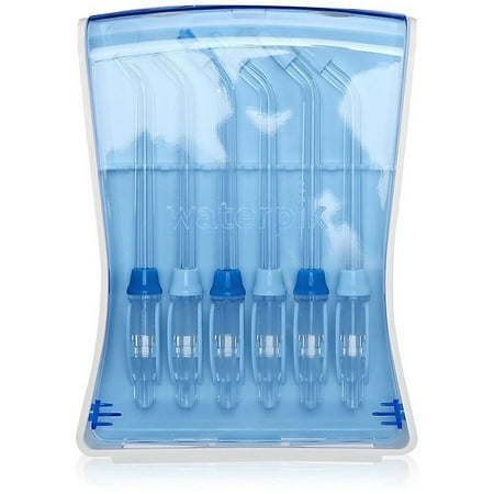 Waterpik Tip Storage Case with 6 Replacement Tips, TS-100E