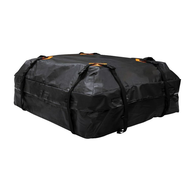 Carevas Waterproof Cargo Bag Car Roof Cargo Carrier Universal Luggage Bag  Storage Cube Bag for Travel Camping 