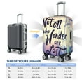 thumbnail image 5 of Picia Not All Those Who Wander Are Lost Luggage Protector Cover Thicken Suitcase Protector Cover Fit 18-32 Inch Luggage-, 5 of 9