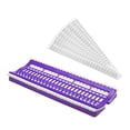thumbnail image 4 of veasfak Floss Organizer Reusable Cross Stitch Sewing Threads Board Coding Sheets, 4 of 9