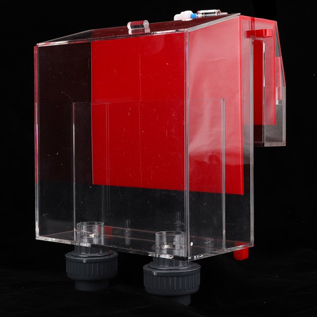 Ccdes Aquarium Overflow Box Overflow Box, 5000L/H Free Holes Overflow Comb Acrylic For Aquarium Ish Tanks