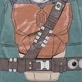 thumbnail image 6 of STAR WARS The Mandalorian Little Boys' Cosplay Fleece Hoodie and Pants Set Grey, 6 of 6