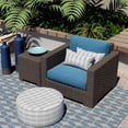 thumbnail image 5 of Outdoor Pillow Covers 12\u201d x 20\u201d Patio Lumbar Pillwo Cases Decorative Throw Pillowcase Shell for Couch Garden Furniture Use, Herringbone Black White, 2 Pack, 5 of 6