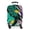 Black-2, variant on Stretch Luggage Cover XL(29-32in)– Elastic Travel Suitcase Protector with Handle Openings & Bottom Closure, Washable Polyester Spandex Suitcases Cover, Tropical Forest Jungle Print