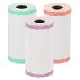thumbnail image 1 of OULII Self-Adhesive Multicolor Thermal Paper 3Pcs For Cash Registers, 1 of 8