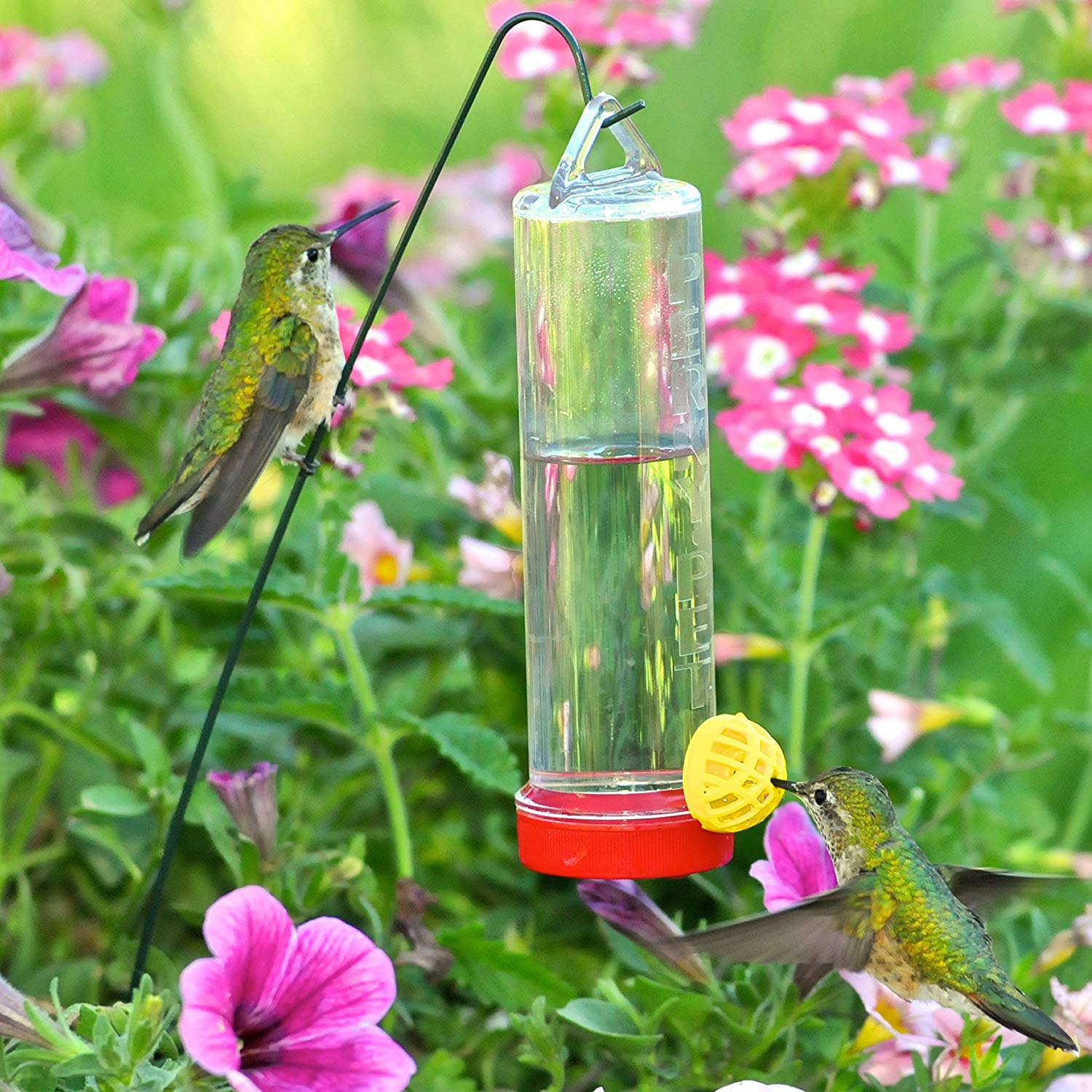 Perky-Pet Planter Box 3 oz Plastic Hummingbird Feeder with Hanging Rod - image 4 of 4