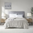 thumbnail image 2 of Serta 62" Polyester Tri-rib Fleece Fabric Heated Electric Blanket in Tan, 2 of 8