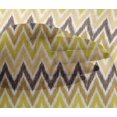 thumbnail image 4 of oneOone Viscose Chiffon Fabric Chevron Ikat Printed Fabric 1 Yard 42 Inch Wide, 4 of 4