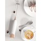 thumbnail image 2 of 1pc Electric Milk Frother Kitchen Drink Foamer Whisk Mixer Stirrer Coffee Cappuccino Creamer Whisk Frothy Blend Whisker Egg Beater, Without Battery, 2 of 4