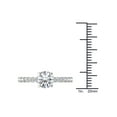 thumbnail image 5 of 1 Carat T.W. Diamond Classic 14kt White Gold Engagement Ring, 5 of 5