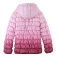 thumbnail image 4 of Krumba Girl's Zip Off Gradient Water Resistant Puffer Jacket Violet 128, 4 of 10