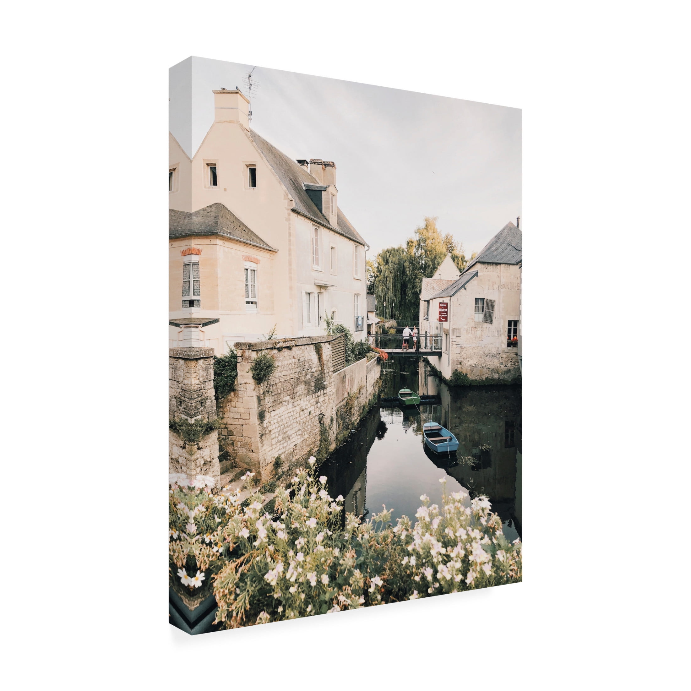 Canvas Wall Art - Krista Broadway 'Bayeux' Wall Art for Living Room, Bedroom, or Office Décor by Trademark Fine Art - 24 x 32 Inches