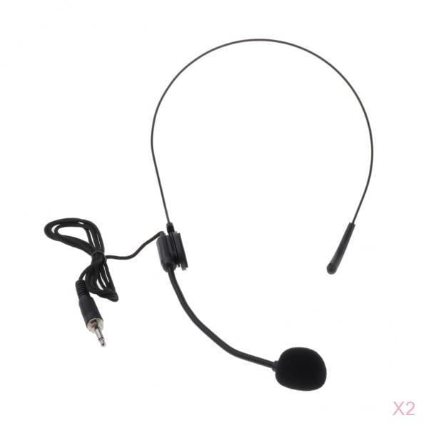 Sistema De Condensador De Micrófono Con Auriculares De 2 Piezas De 1/8 "(3.5 Mm) Para PC