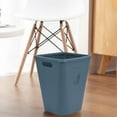 thumbnail image 4 of RnemiTe-amo Plastic Trash Can Wastebasket,Kitchen Waste Bin Without Lid Plastic Material Household Sketchy Living Room Large With Pressure Ring Bathroom Waste Bin, 4 of 6