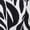 Black Abstract Zebra, variant on Women's Plus Size Beaded Embellishment Tunic