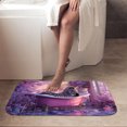 thumbnail image 6 of 1pc Zebra Pattern Absorbent Non-Slip Bathroom Thickened Flannel Rug Decor,Soft,Quick Drying,Suitable For Indoor/outdoor Use,Bathrooms,Bedrooms,Kitchens,Terrace,Laundry Rooms,16"x24", 6 of 9