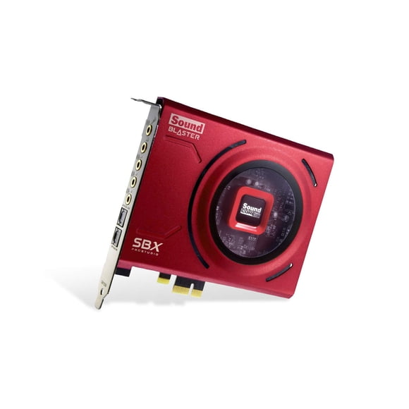 Creative Sound Blaster Z SE Internal PCI-e Gaming Sound Card and DAC, 24-bit / 192 kHz, 116 dB SNR, ASIO, 600&Omega; Headphones Amp, Mic EQ, Discrete