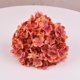 thumbnail image 4 of Advancent Cabezas de flores artificiales versátiles de seda del arte de la hortensia para el mantenimiento bajo elegante interior o al aire Kits de decoración para fiestas Naranja+Rojo, 4 of 6
