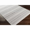 thumbnail image 6 of Surya La Casa Global Style No Pile 100% Cotton Area Rug, 8' x 10' Light Slate, Charcoal, Ivory Pet Friendly, Ind/Out, Machine Woven Stain Resistant, LCS2309-710102, 6 of 10