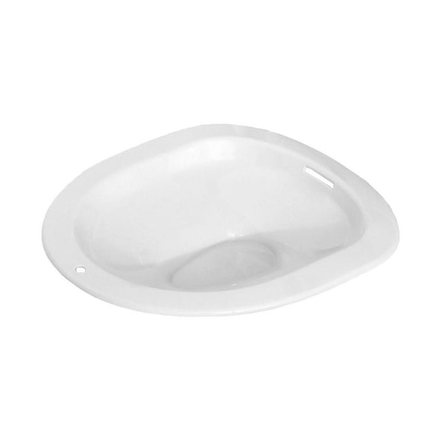 Esquirla Siège de Bain Suspendable pour Toilettes, Évite les Accroupiments, Réutilisable, Blanc