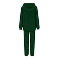thumbnail image 4 of Posijego Womens 2 Piece Outfits Sweatsuits Fleece Fuzzy Hoodies Pullover Sweatshirts Jogger Pants Lounge Sets, 4 of 8