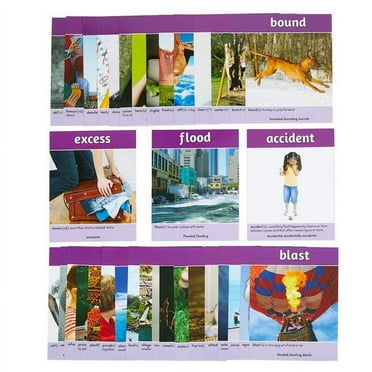Really Good Stuff Robust Tier 2 Vocabulary Cards: Level 1 - 35 Photo Cards