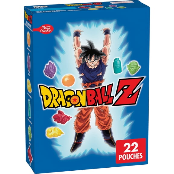 Dragon Ball Z Fruit Flavored Snacks, Gluten Free, 22Ct, 17.6 oz